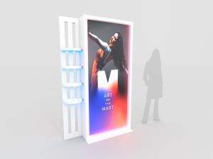 MODOP-1649 Lightbox w/ Shelves