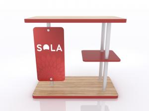 SYMOP-404 Portable Counter w/ Shelf