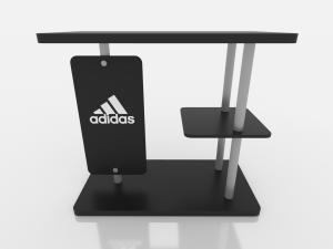 REOP-1258 Portable Counter w/ Shelf