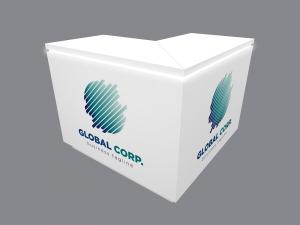 REOP-1517 Custom L-Counter (24" D)